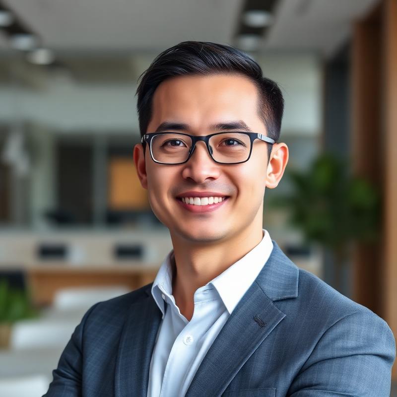 Corporate professional portrait