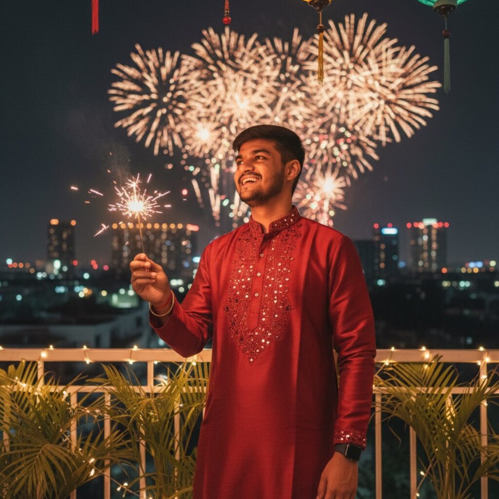 Men diwali kurta