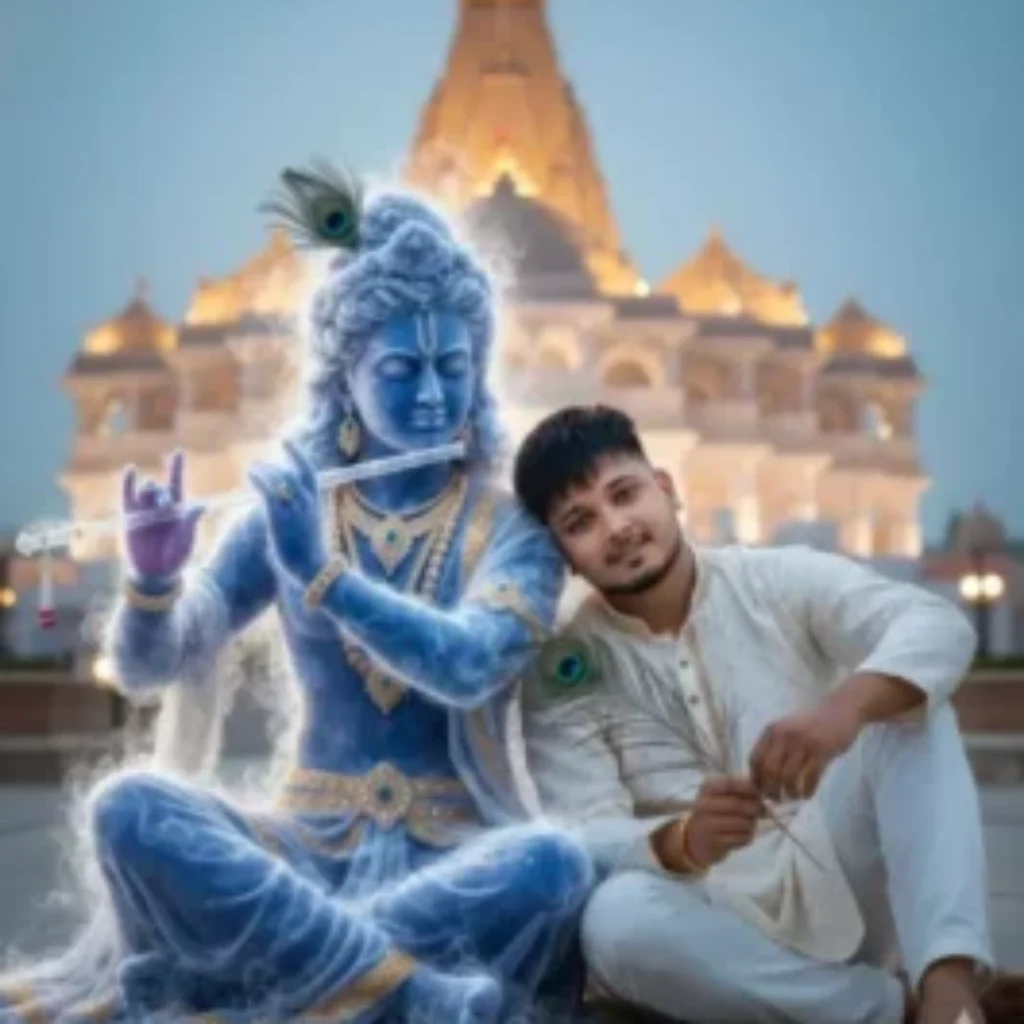 Resting With Krishna